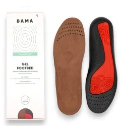 Ergonomisches Gel Fußbett mit Dämpfung & Unterstützung | BAMA GEL FOOTBED