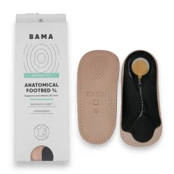 3/4 Fußbett mit Pelotte gegen Spreizfuß/Senkfuß Probleme | BAMA ANATOMICAL FOOTBED 3/4